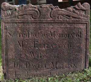 Gravestone for Elizabeth Morgan
