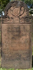 William Burr Headstone