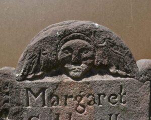 Photo of headstone #501 - Caldwell children - John, Margaret, Samuel